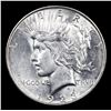 Image 2 : 1923-d Peace Dollar $1 Grades Select Unc