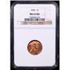 Image 2 : NGC 1946-p Lincoln Cent 1c Graded ms65 rd By NGC