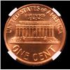 Image 3 : ***Auction Highlight*** NGC 1966-p Lincoln Cent 1c Graded ms66 rd By NGC (fc)
