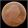 Image 2 : 1802 Draped Bust Large Cent 1c Graded ag3 By SEGS