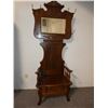 Image 1 : Antique Hall Stand with Bench, Mirror and Coat/Hat