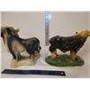 Image 2 : Vintage Chalkware "Happy Bull" and