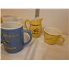 Image 2 : 1 Hycroft Ashtray, 3 Mugs and Small Jug