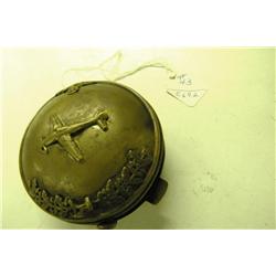 German/Nazi Brass Pocket Watch Case 3" D -