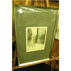 Framed Original Etching By Don Swann -