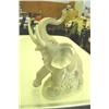 Image 1 : Porcelain Elephant Made In Spain 9" H -