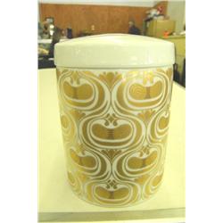 Rosenthal-Germany Porcelain Canister w/Lid 5" H -