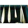 Image 2 : Silverware Case w/Misc. Silver Plate - SEE PICTURES