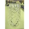 Image 1 : Pressed Glass Heavy Vase - 7" H