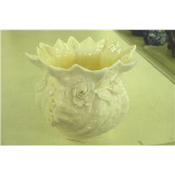 Belleek Vase - Made in Ireland 4" H