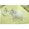 Image 1 : White Porcelain Elephant - 8" H