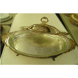 Wallace Baroque Oval Serving Dish -