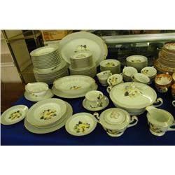 Noritake White Rose Dish Set -