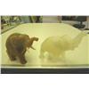 Image 1 : Two Elephant Figures - 4" H