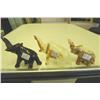 Image 1 : Three Assorted Elephants - 4.5" L