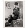 Image 1 : Little Rascals Gordon Lee Signed Photo