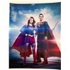 Image 1 : Supergirl & Superman Melissa Benoist & Tyler Hoechlin signed photo