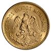 Image 2 : 1955 Gold Mexico 5 Pesos AGW .1205