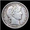 Image 2 : 1902-p Barber Half Dollars 50c Grades vf details