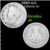 Image 1 : 1883 n/c Liberty Nickel 5c Grades g+