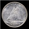 Image 3 : 1962 Canada 10 Cents 10c KM-51 Grades Select Unc