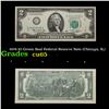 Image 1 : 1976 $2 Green Seal Federal Reserve Note (Chicago, IL) Grades Gem CU