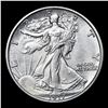 Image 2 : ***Auction Highlight*** 1917-p Walking Liberty Half Dollar 50c Graded ms64+ By SEGS (fc)