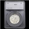 Image 4 : ***Auction Highlight*** 1917-p Walking Liberty Half Dollar 50c Graded ms64+ By SEGS (fc)