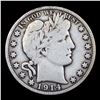 Image 2 : 1914-s Barber Half Dollars 50c Grades vf+