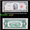 1953 $2 Red Seal United States Note Grades Choice AU/BU Slider