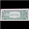 Image 3 : **Star Note** 1957B $1 Blue Seal Silver Certificate Grades Choice AU/BU Slider