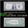 1935G $1 Blue Seal Silver Certificate Grades Gem CU