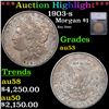 ***Auction Highlight*** 1903-s Morgan Dollar $1 Graded au53 By SEGS (fc)