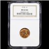 Image 2 : NGC 1918-p Lincoln Cent 1c Graded ms63 rd By NGC