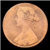 Image 2 : 1862 Britain 1 Penny 1p KM-749.2 Grades f+