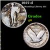 Image 1 : 1927-d Standing Liberty Quarter 25c Grades g+