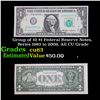 Image 1 : Group of 10 $1 Federal Reserve Notes, Series 1963 to 2009, All CU Grade Grades Select CU