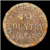 Image 3 : 1863 Broas Brother Civil War Token 1c Grades vf details