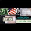 Image 1 : 2003A $2 Federal Reserve Note, Uncirculated 2008 BEP Folio Issue (San Francisco, CA) Grades Gem CU