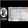Image 3 : 2003A $2 Federal Reserve Note, Uncirculated 2008 BEP Folio Issue (San Francisco, CA) Grades Gem CU