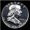 Image 2 : Proof 1953 Franklin Half Dollar 50c Graded pr66 cam