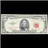 Image 2 : 1963 $5 Red Seal United States Note Grades vf++