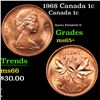 Image 1 : 1968 Canada 1c Grades NG