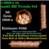 Image 1 : Lincoln 1c roll, 1968-s 50 pcs Wrapper.