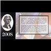 Image 3 : 2003A $2 Federal Reserve Note, Uncirculated 2008 BEP Folio Issue (New York, NY) Grades Gem CU