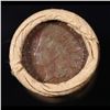 Image 3 : Mixed small cents 1c orig shotgun roll, 1916-s Wheat Cent, 1864 Indian Cent other end, Brinks Wrappe