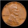 Image 2 : 1940-p Lincoln Cent Mint Error 1c Grades Choice AU/BU Slider