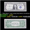 Image 1 : **Star Note** 1957 $1 Blue Seal Silver Certificate Grades Gem CU