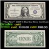 Image 1 : **Star Note** 1935F $1 Blue Seal Silver Certificate Grades Select CU