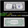 Image 1 : **Star Note** 1957 $1 Blue Seal Silver Certificate Grades Gem CU